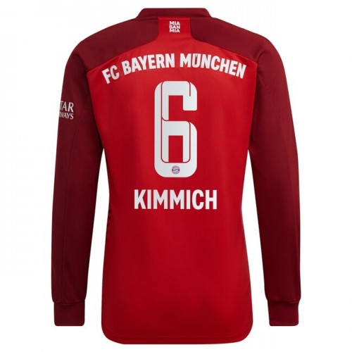 FC Bayern München Dres Joshua Kimmich 6 Domaći 2021/22 Dugim Rukavima FC Bayern München Dres Joshua Kimmich 6 Domaći 2021/22 Dugim Rukavima